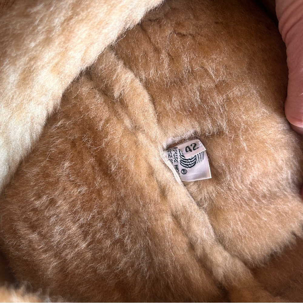 Vintage shearling Marlboro man coat Size 42 Size Large - Picture 8 of 10